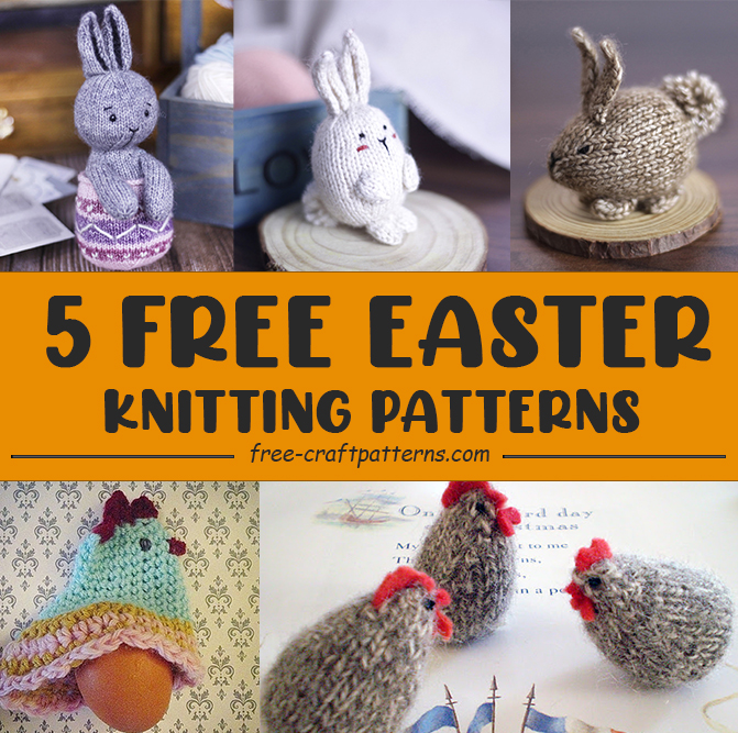 5 Free Easter Knitting Patterns